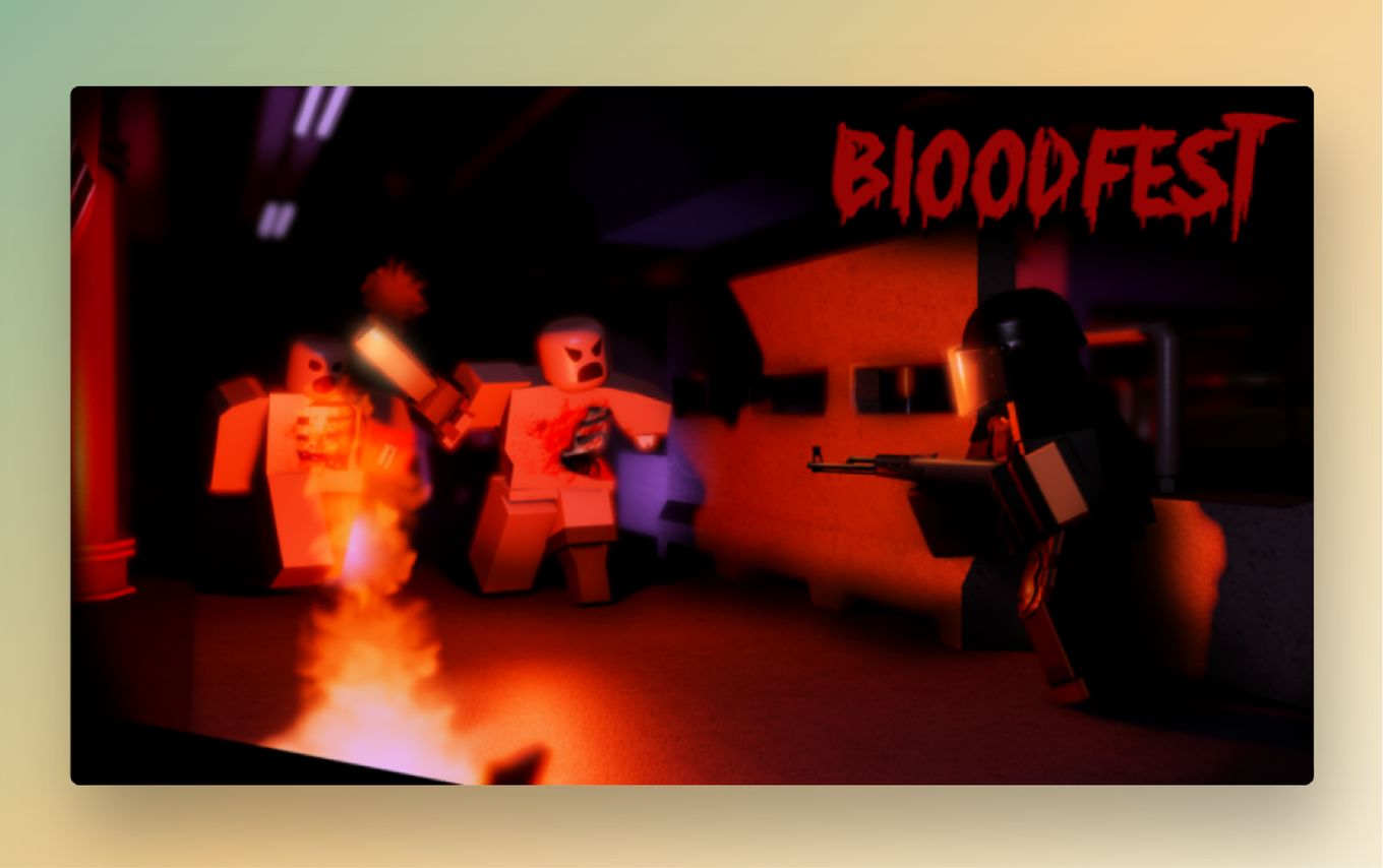Underrated Roblox Horror Games - Bloodfest