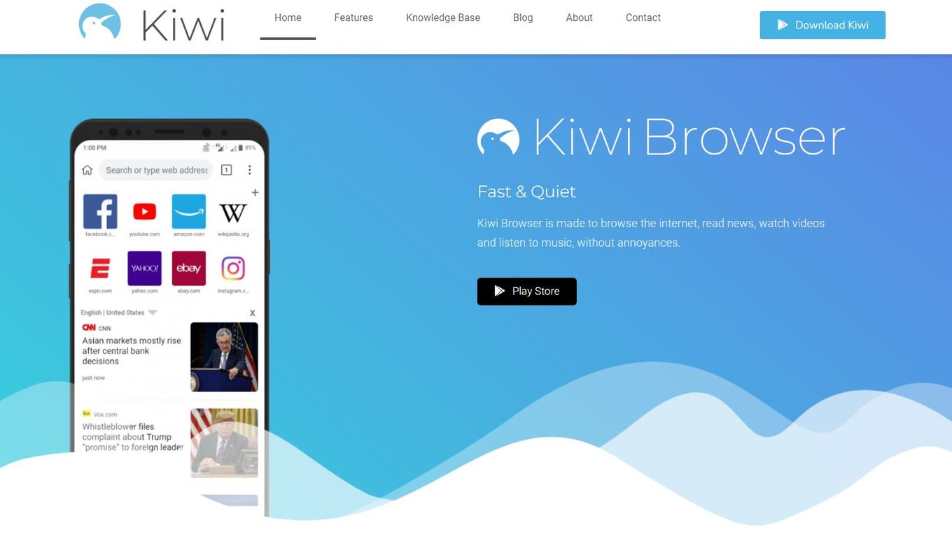 Kiwi Browser On Samsung Smart TV