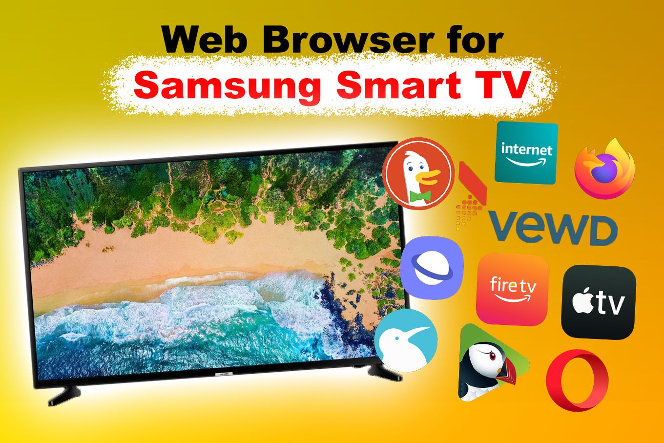 How to Download a Different Samsung TV Internet Browser
