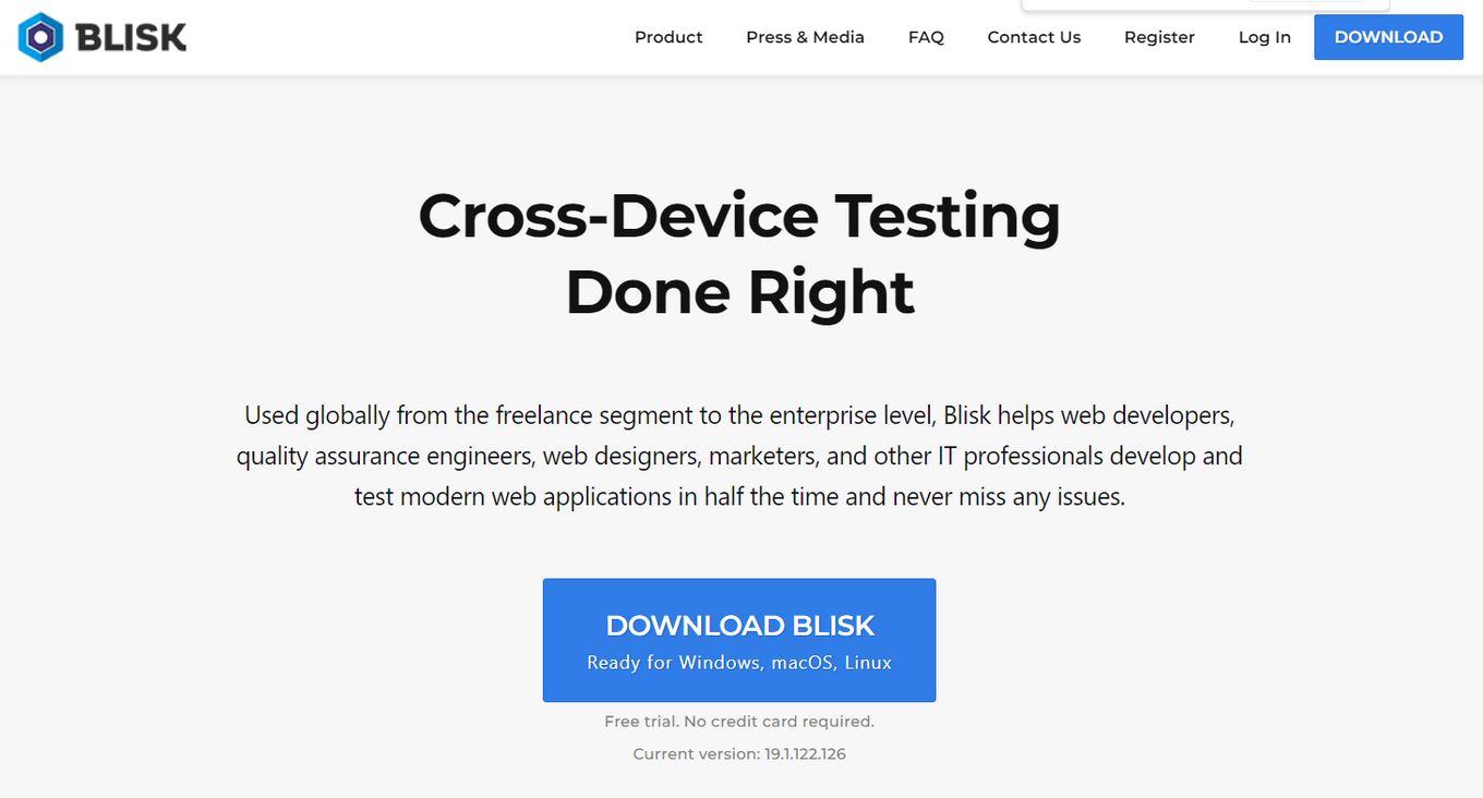 Blisk - Best Chromium-Based Browsers