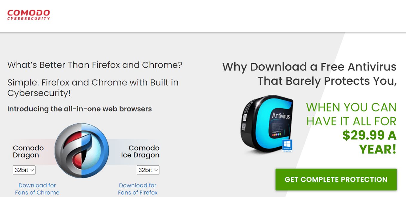 Comodo Dragon Chromium Browser