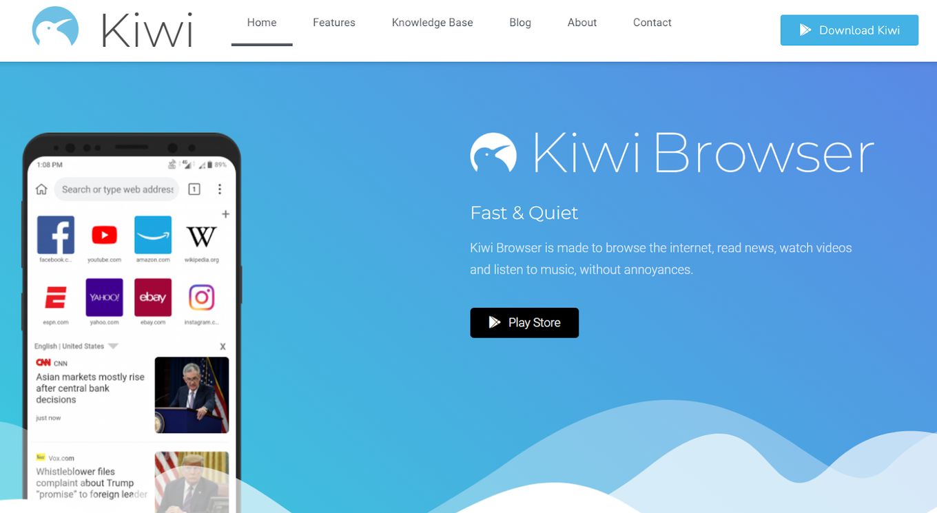 Kiwi Chromium Browser