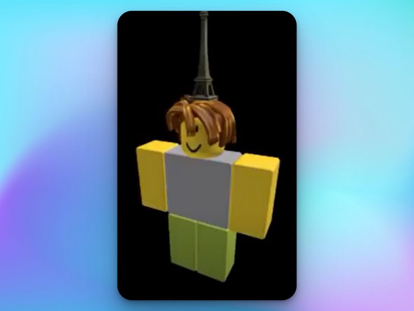 Classic Roblox Avatars - Eiffel Tower Hat