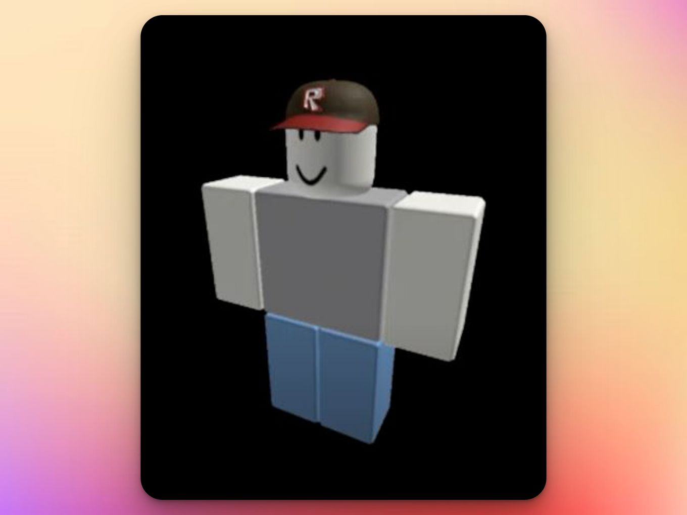 Classic Roblox Avatars - Simple Cap Guy