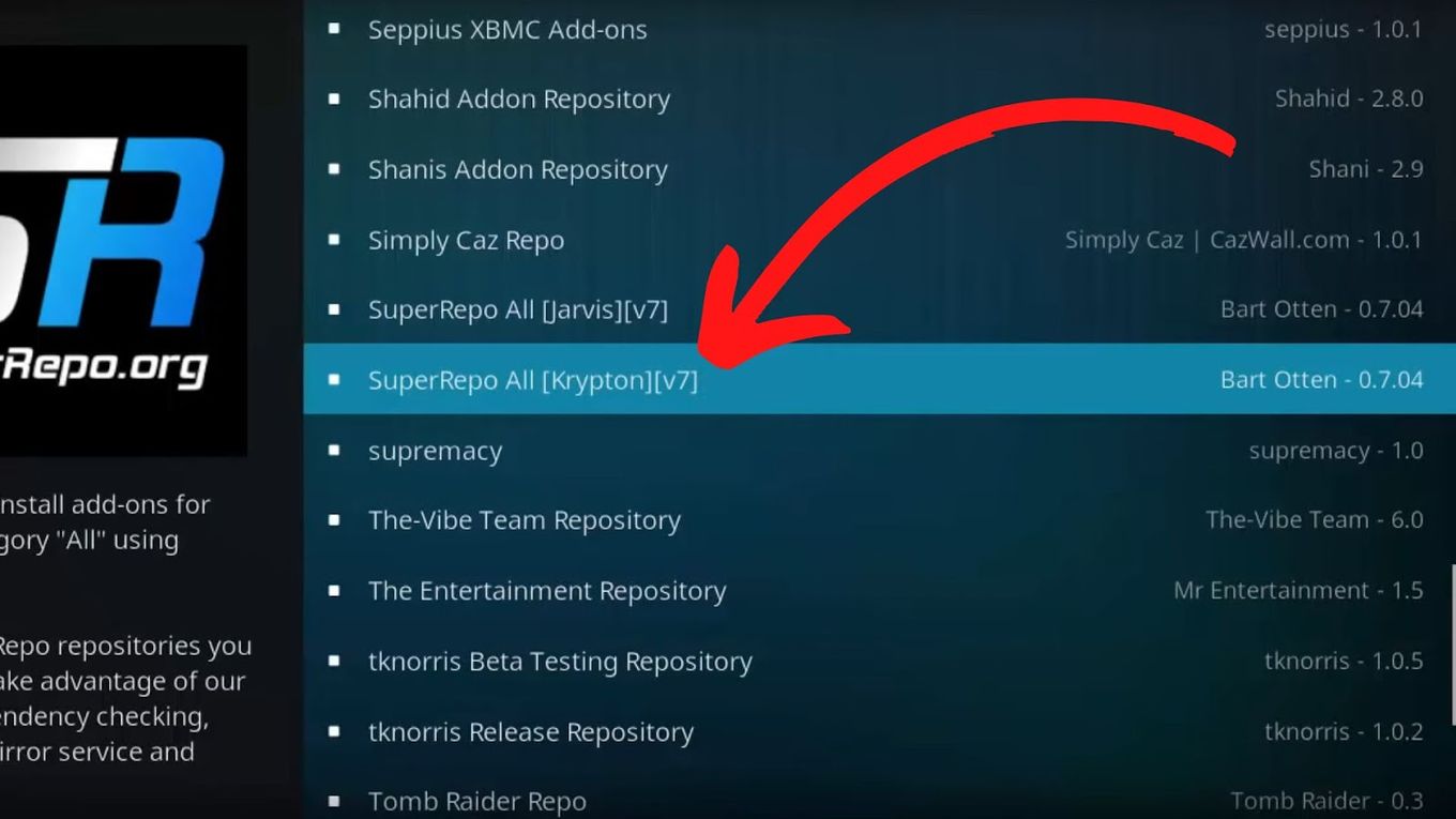 SuperRepo Repository - Chrome Launcher Kodi