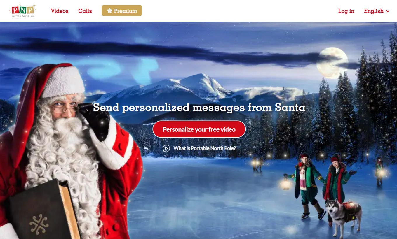 Santa Calling - Christmas Website