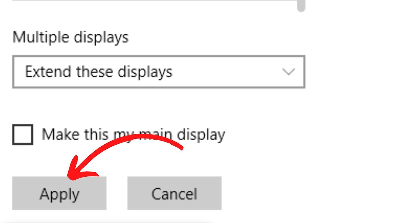 Apply Extend Display - Spacedesk Chromebook
