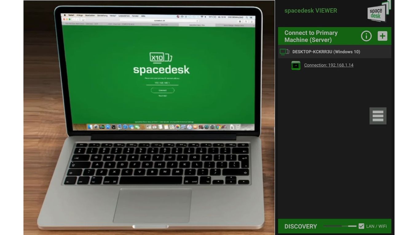 Launch App Spacedesk Chromebook