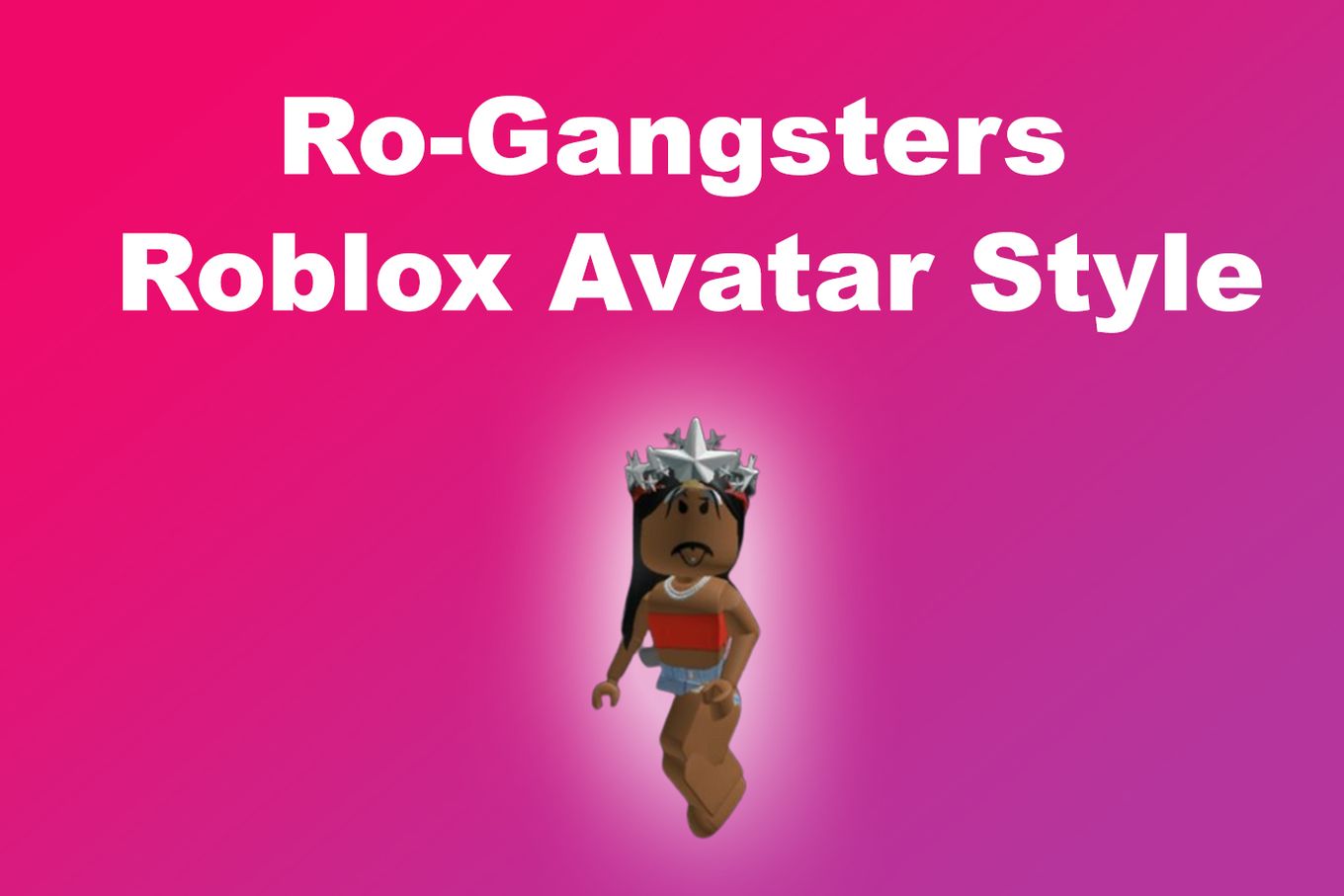 This is my roblox avatar that I made in like 2015 or smthin, I