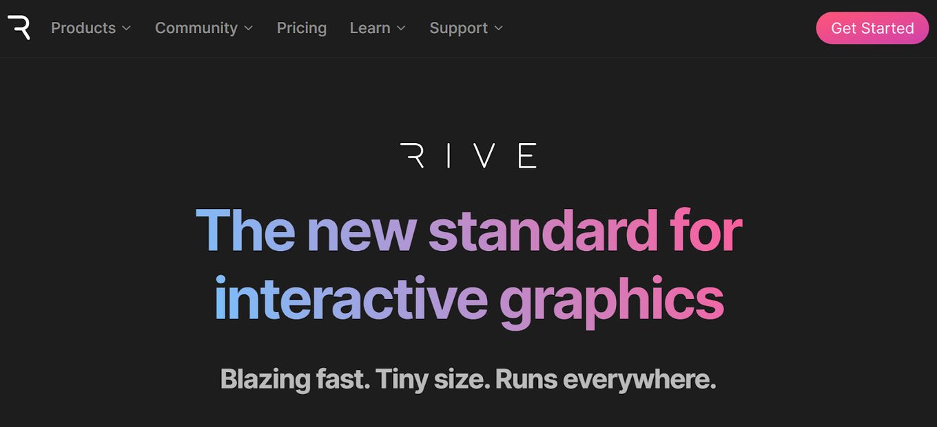 Rive - Free 3D Animation Software