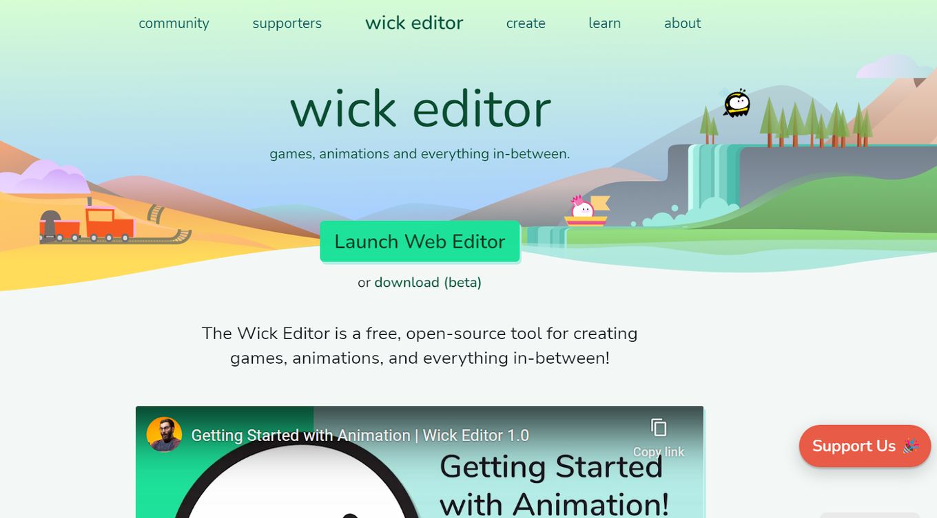 Wick - Animation Software Chromebook