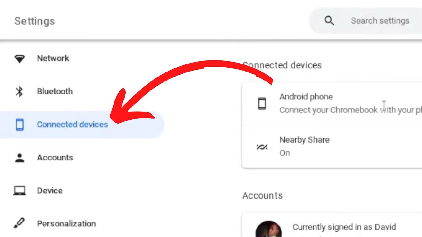 Connected Devices - Phone Hotspot For Chromebook