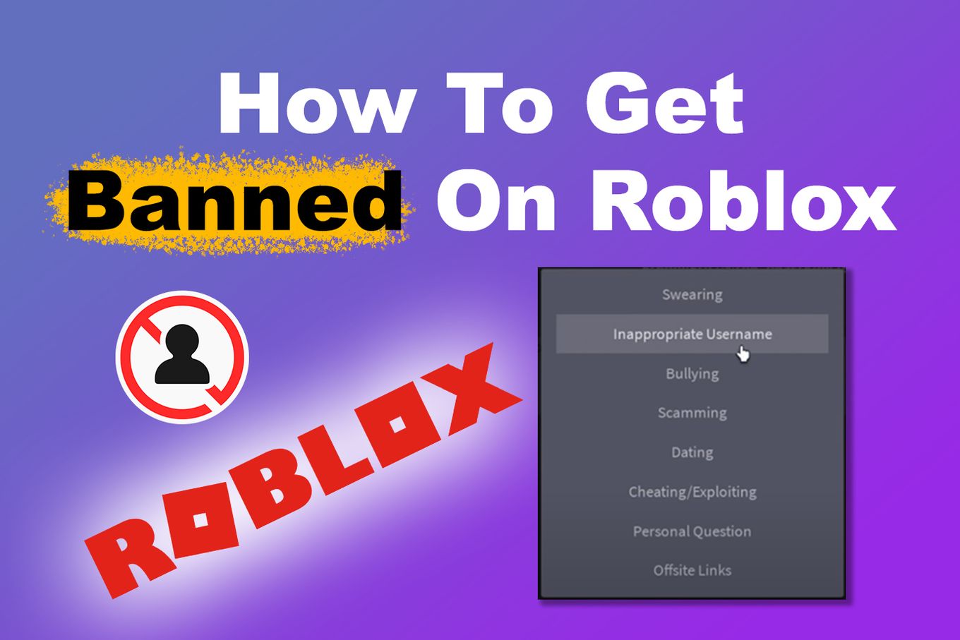 WARNING! IF YOU SAY THIS WORD IN GAMES YOU GET BANNED! (ROBLOX) 