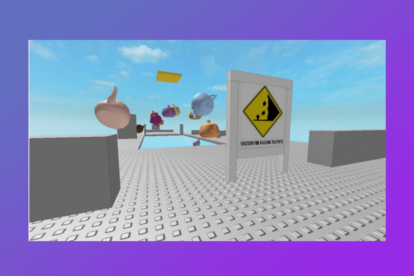 First Games On Roblox - Dodge The Teapots