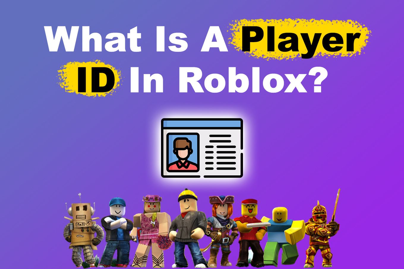 What is a Player ID in Roblox?