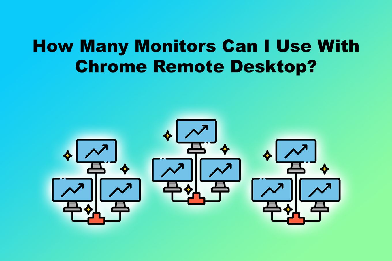 Monitor Numbers For Chrome Remote Desktop