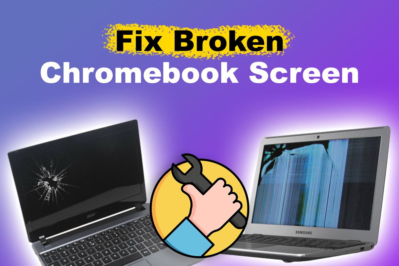 Fix Broken Chromebook screen