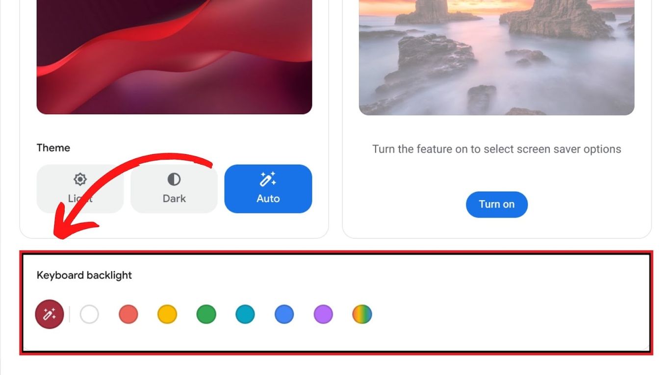 How to invert colours on Chromebook?