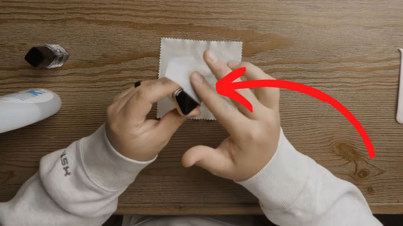 How To Remove Scratches Apple Watch - Step 3