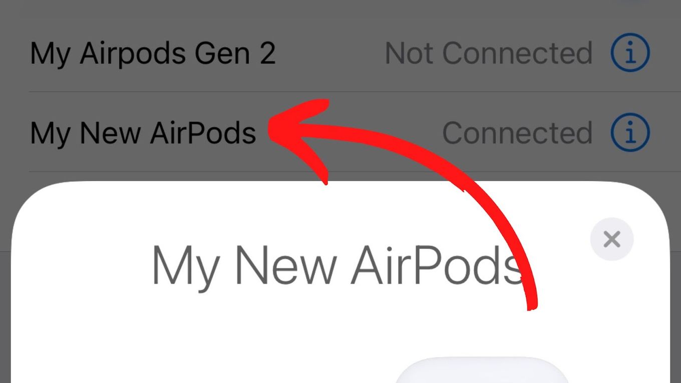 Fixing Airpods Connectivity Issues Step4