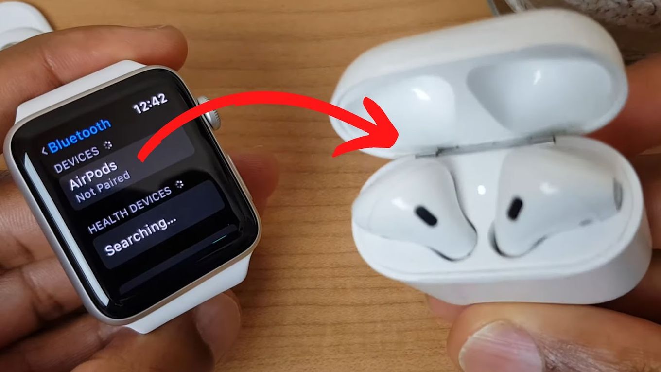 Apple watch not pairing with online airpods