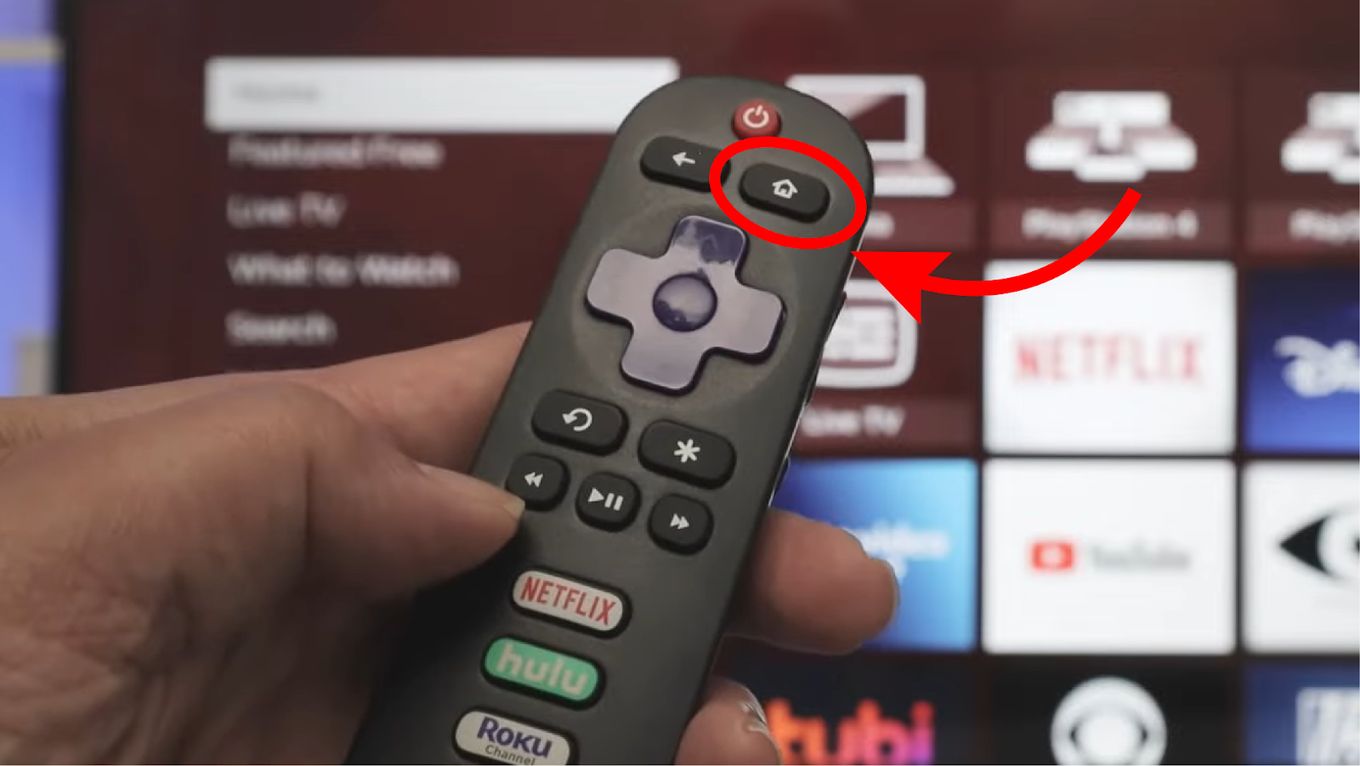 Clear Cache Roku by Deleting Channel - Step1