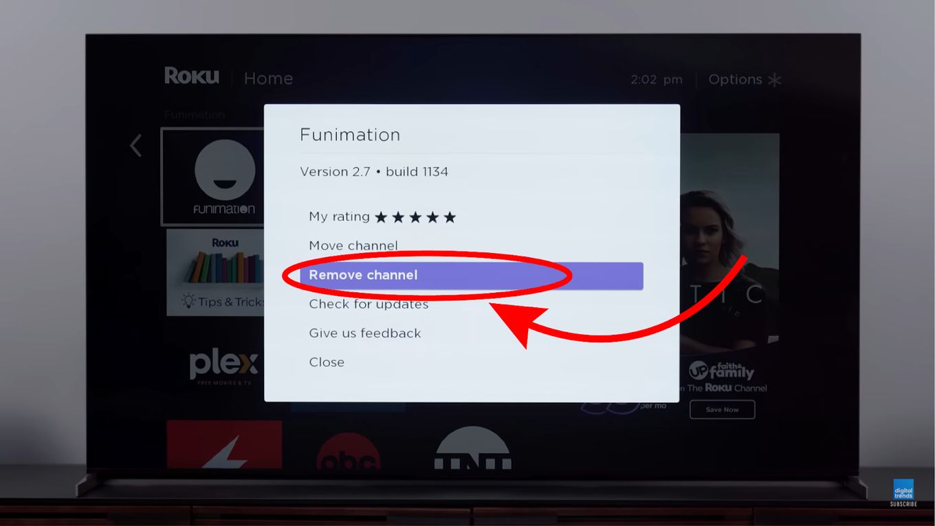  Clear Cache Roku By Deleting Channels - Step 4