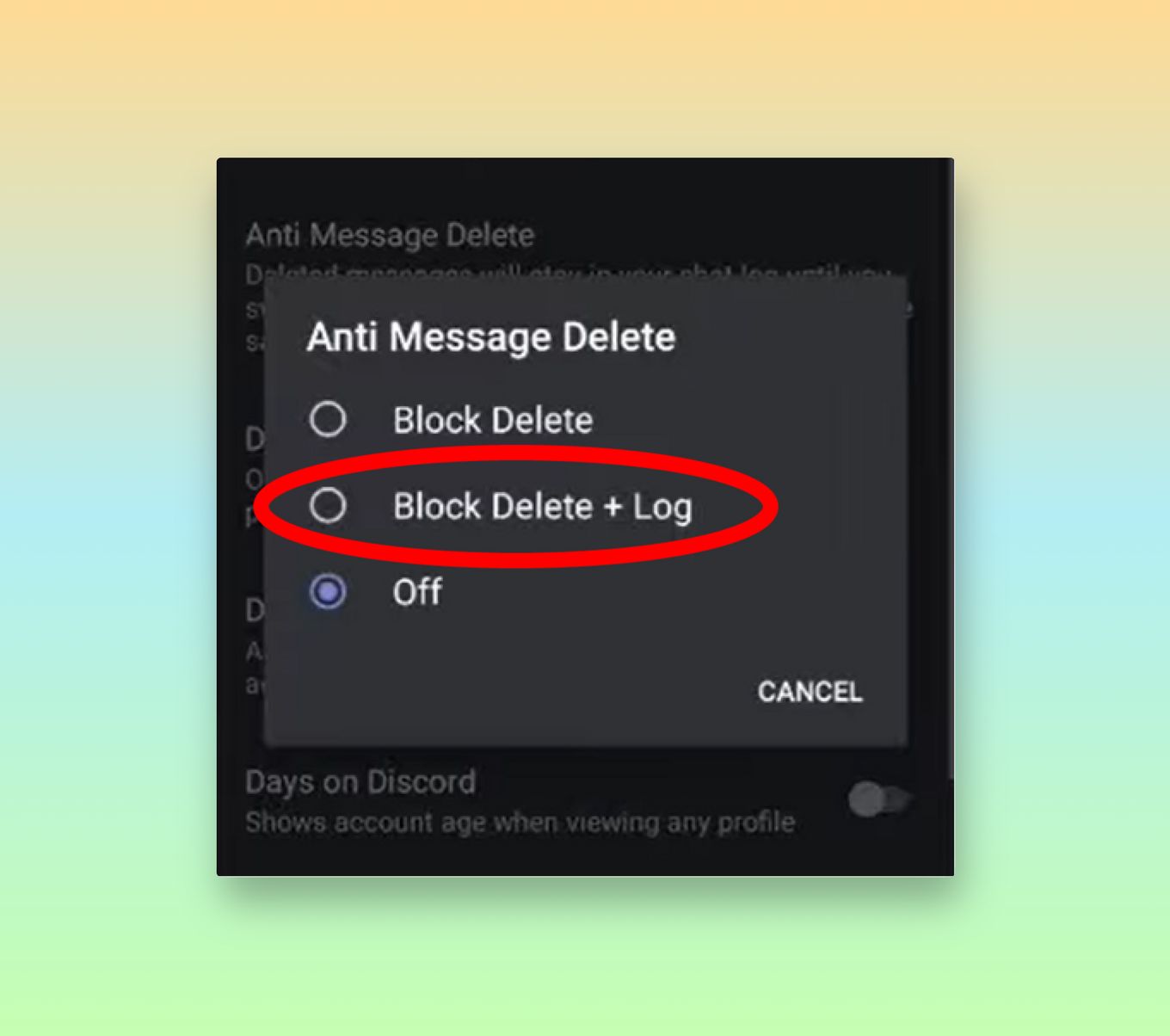 View Discord Message on Mobile Step 6