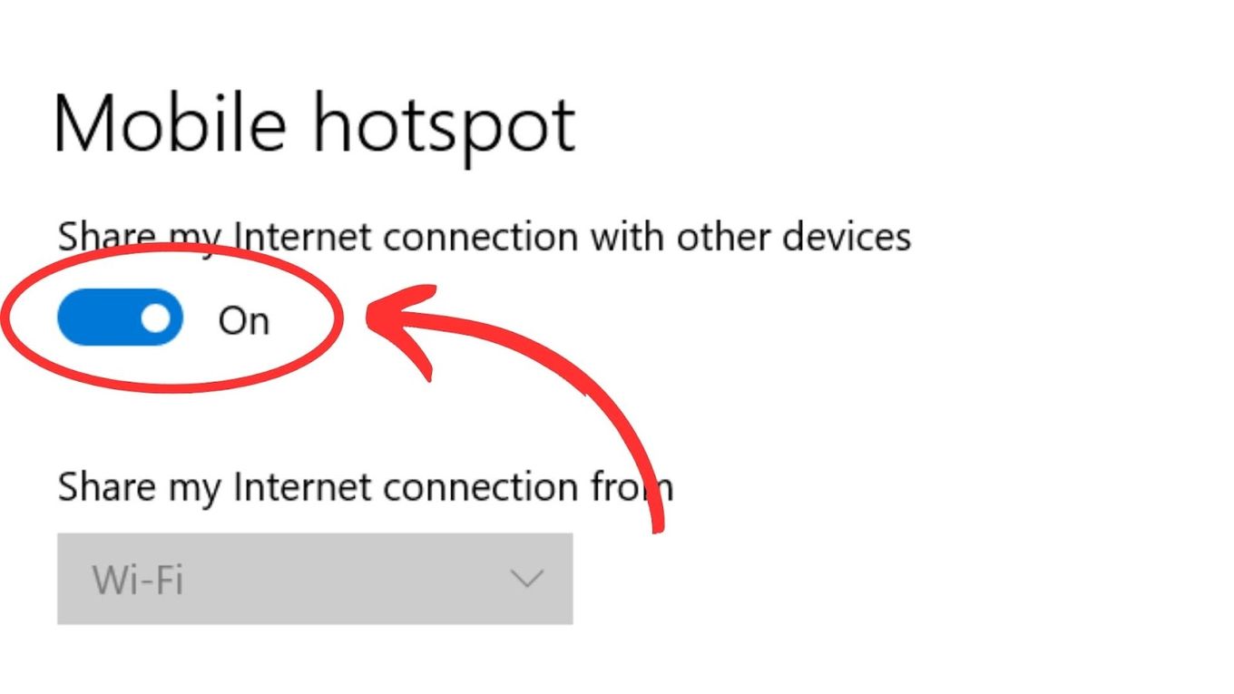 Connect PS4 To Hotspot With USB  - Step 5