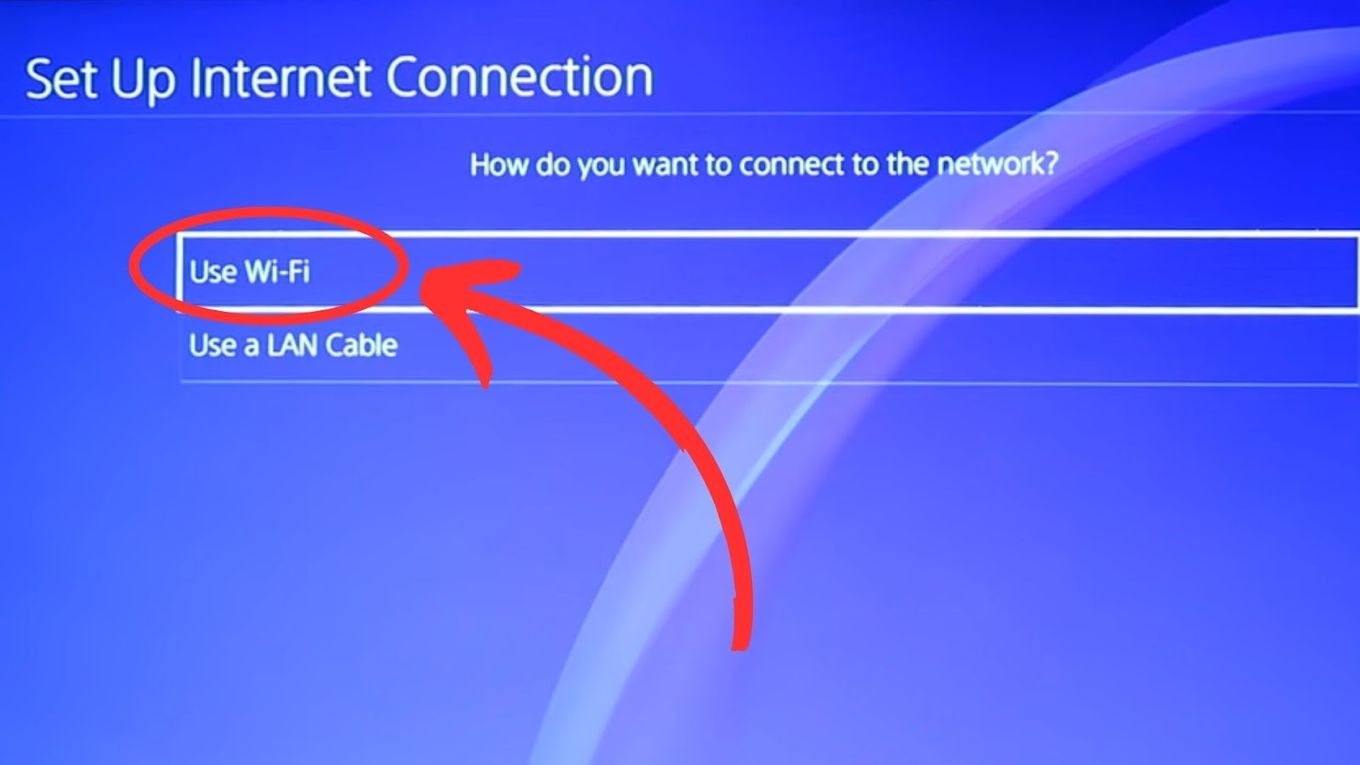 Setting up ethernet clearance ps4