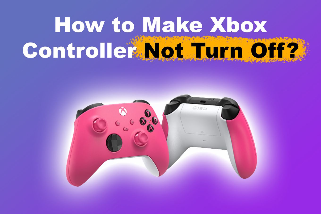 How to Make Xbox Controller Not Turn Off