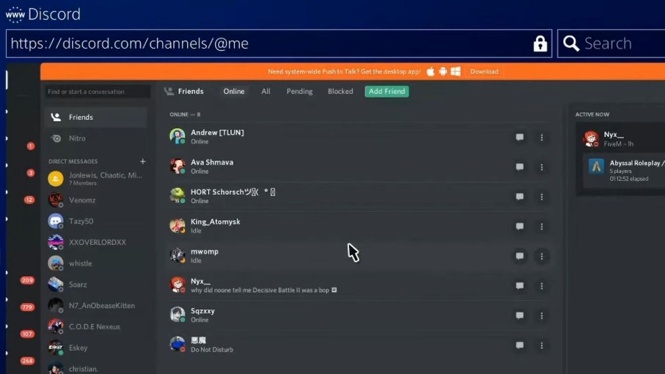 Use Discord on PS4 Without PC - Step 4