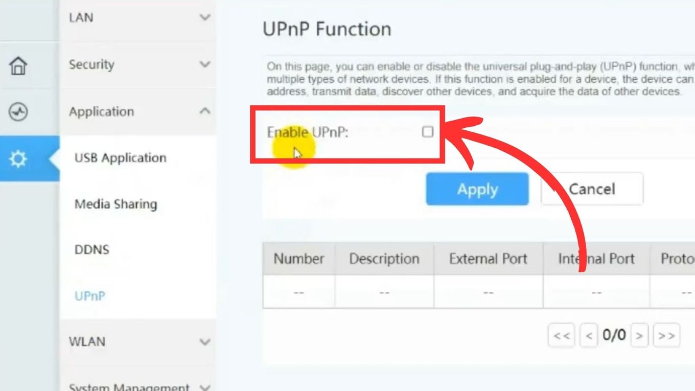 Enable UPnP  - How To Fix Roblox Error Code 103