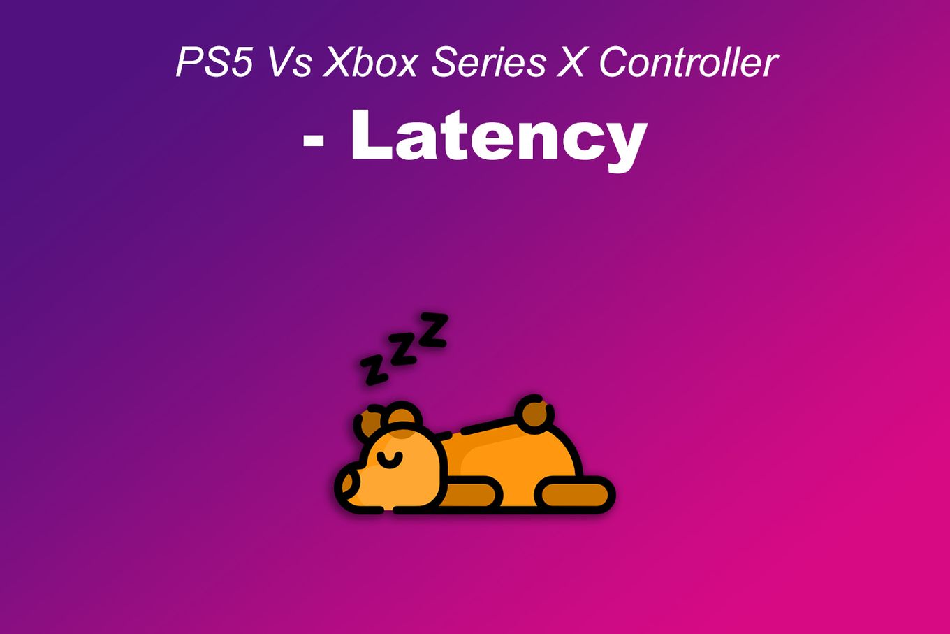PS5 Vs Xbox Series X Controller - Latency