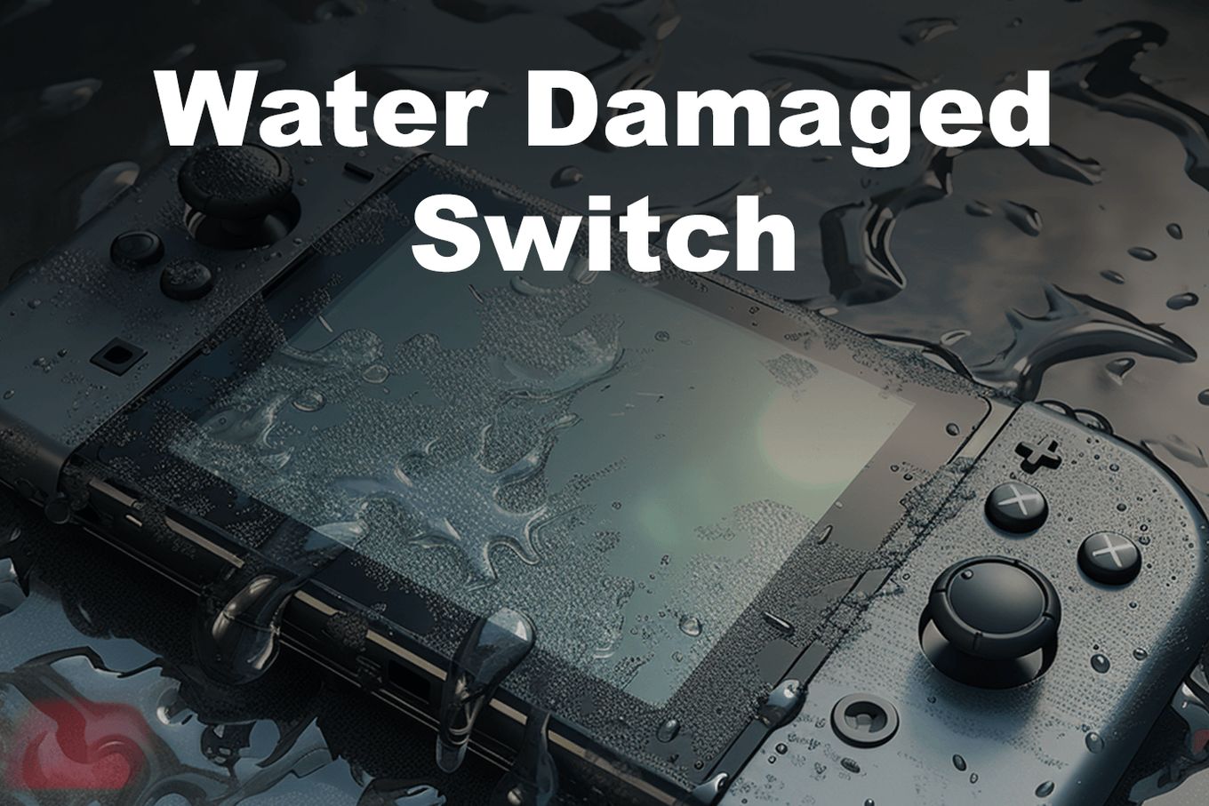 Nintendo Switch With Internal Water Damage