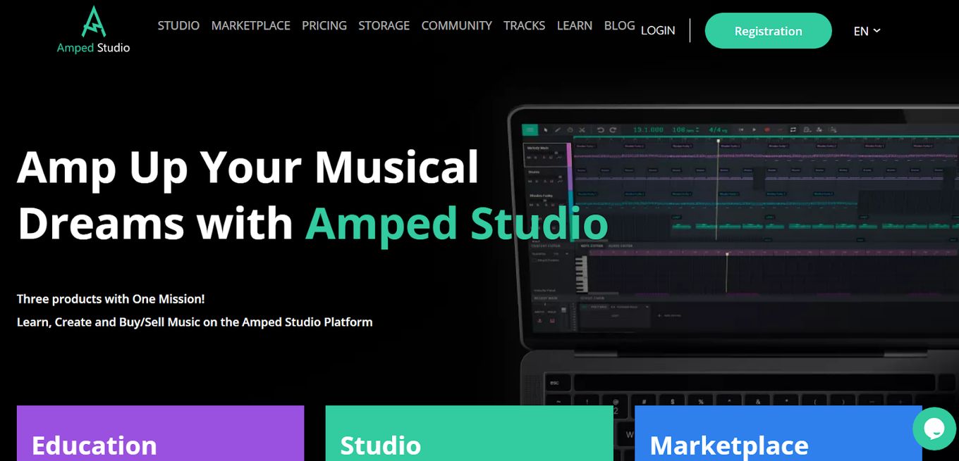 Amped Studio Chromebook Daw