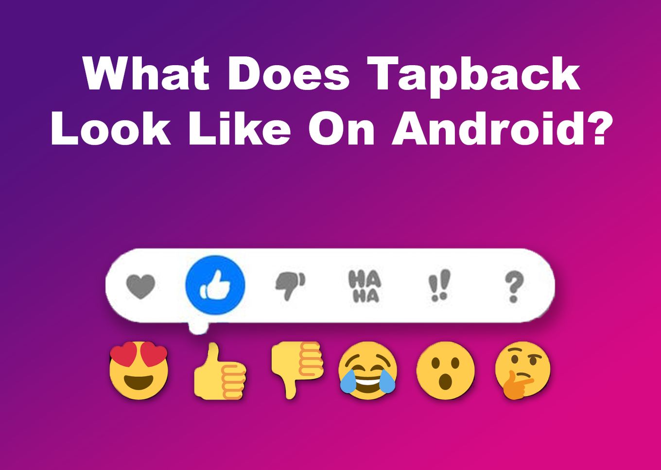 What Does Tapback Look Like On Android