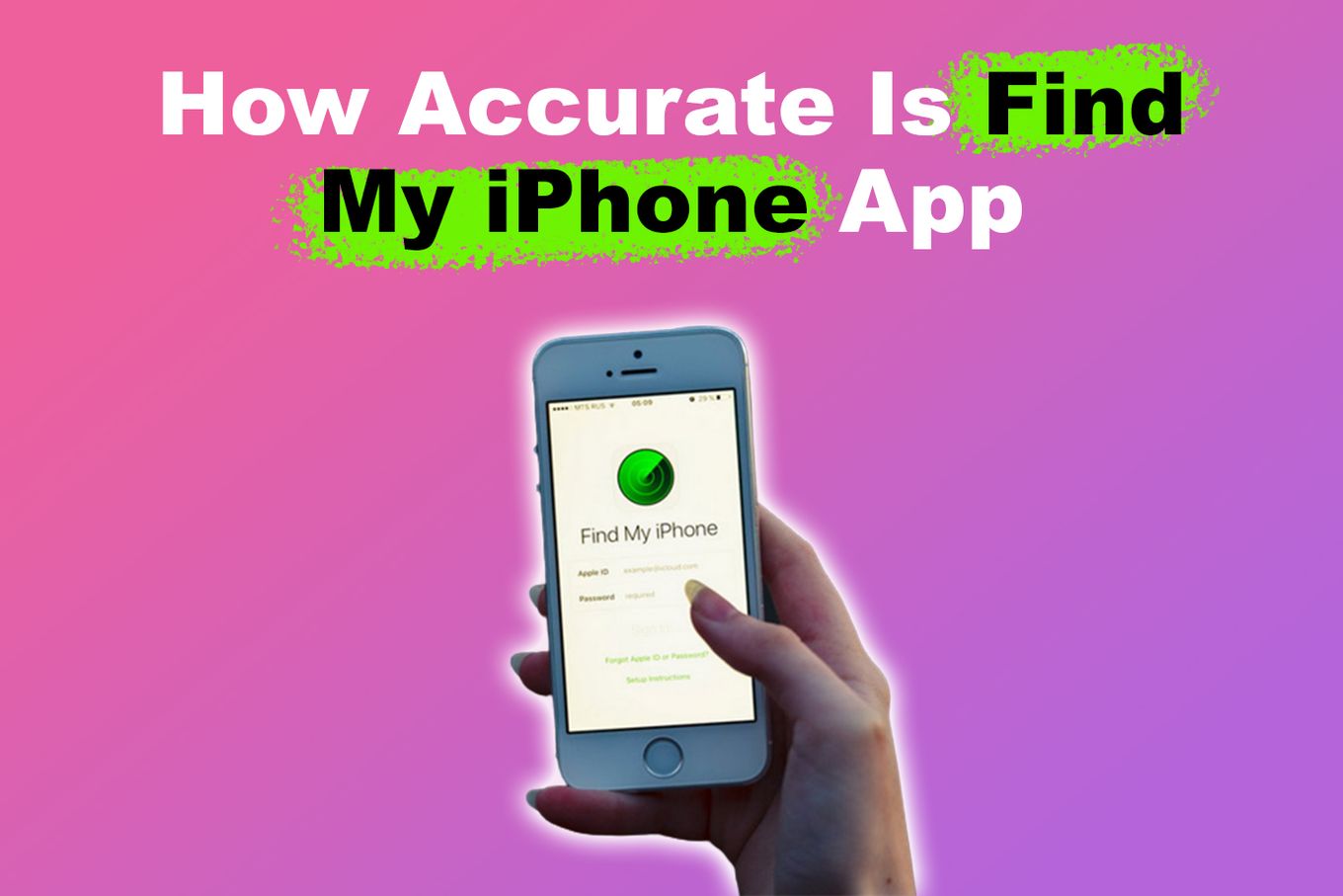 How Accurate Is Find My iPhone 5 Ways to Improve It Alvaro Trigo 