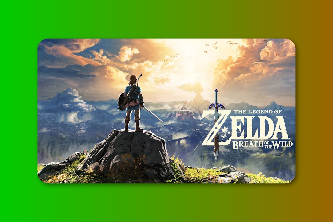 The Legend of Zelda Breath of the Wild VR Game for Nintendo Switch