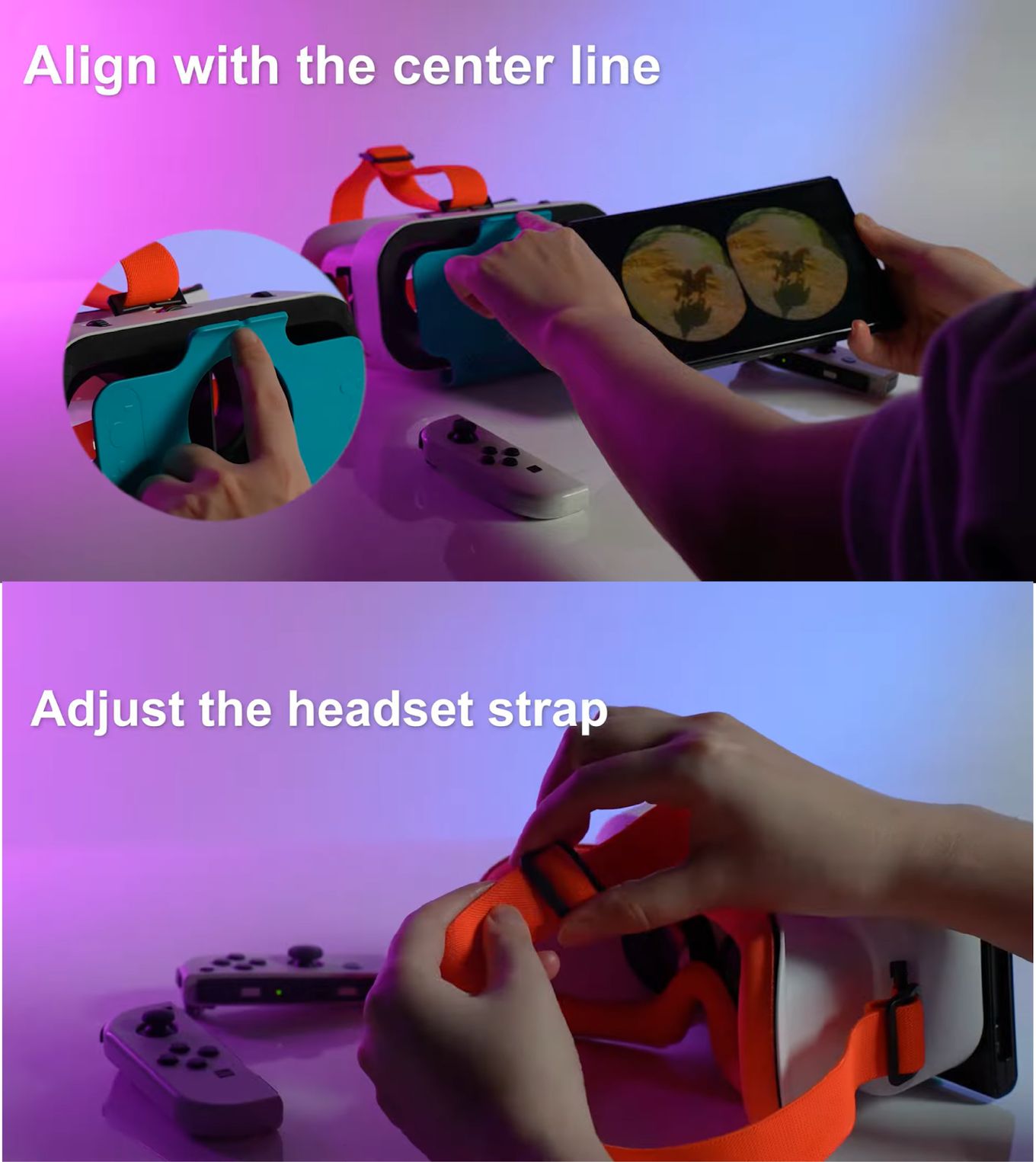 Put Switch VR Mode Step 3
