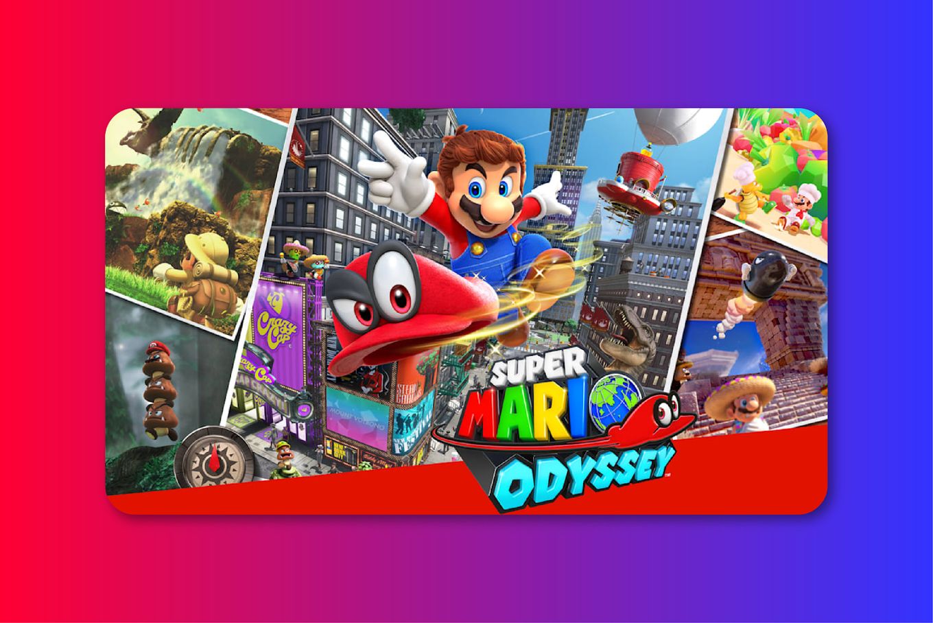 Super Mario Odyssey Switch VR Game