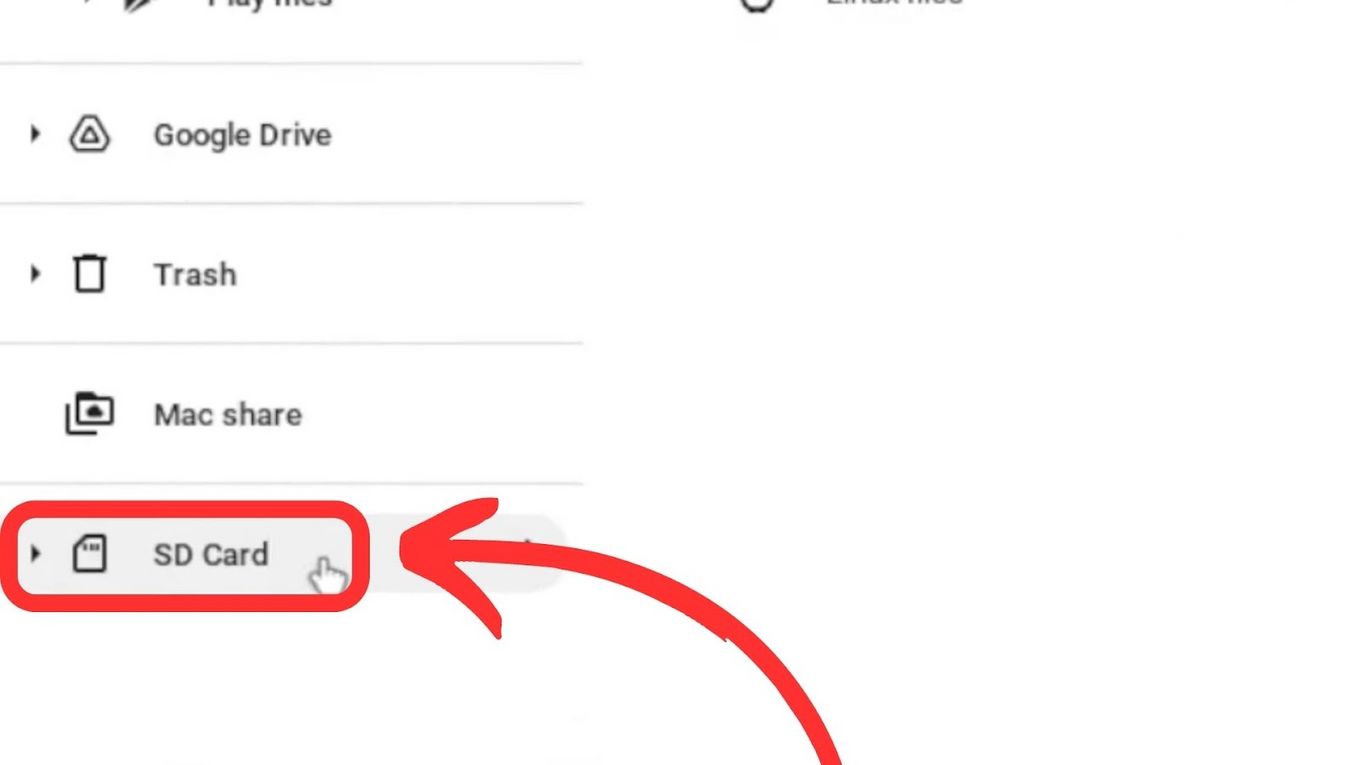 How To Format SD Card On Chromebook-Step 3