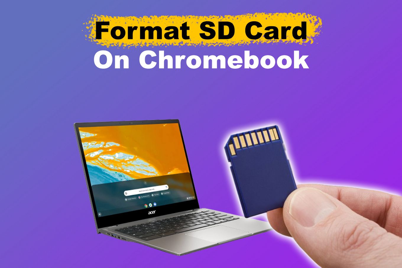 Format SD Card On Chromebook