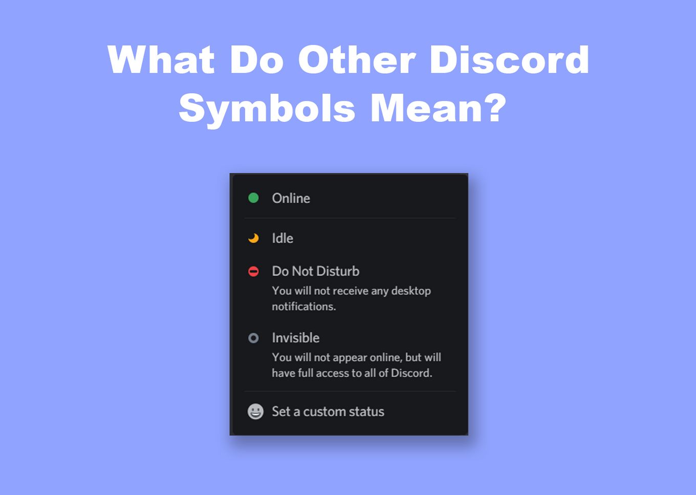 What Does Idle Mean on Discord? How to Set Your Status