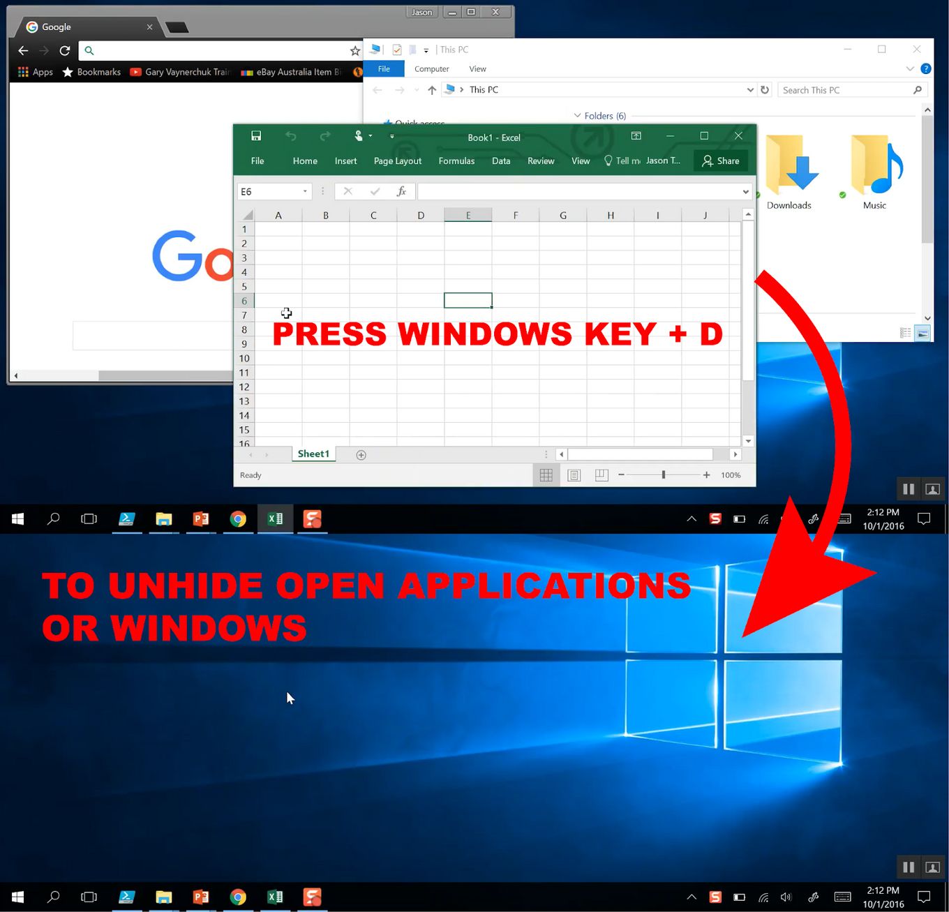 Hide Open Windows – Discord Notifications