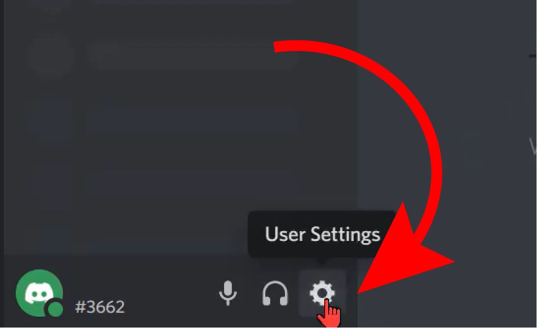 User Settings – Change Discord Notifications