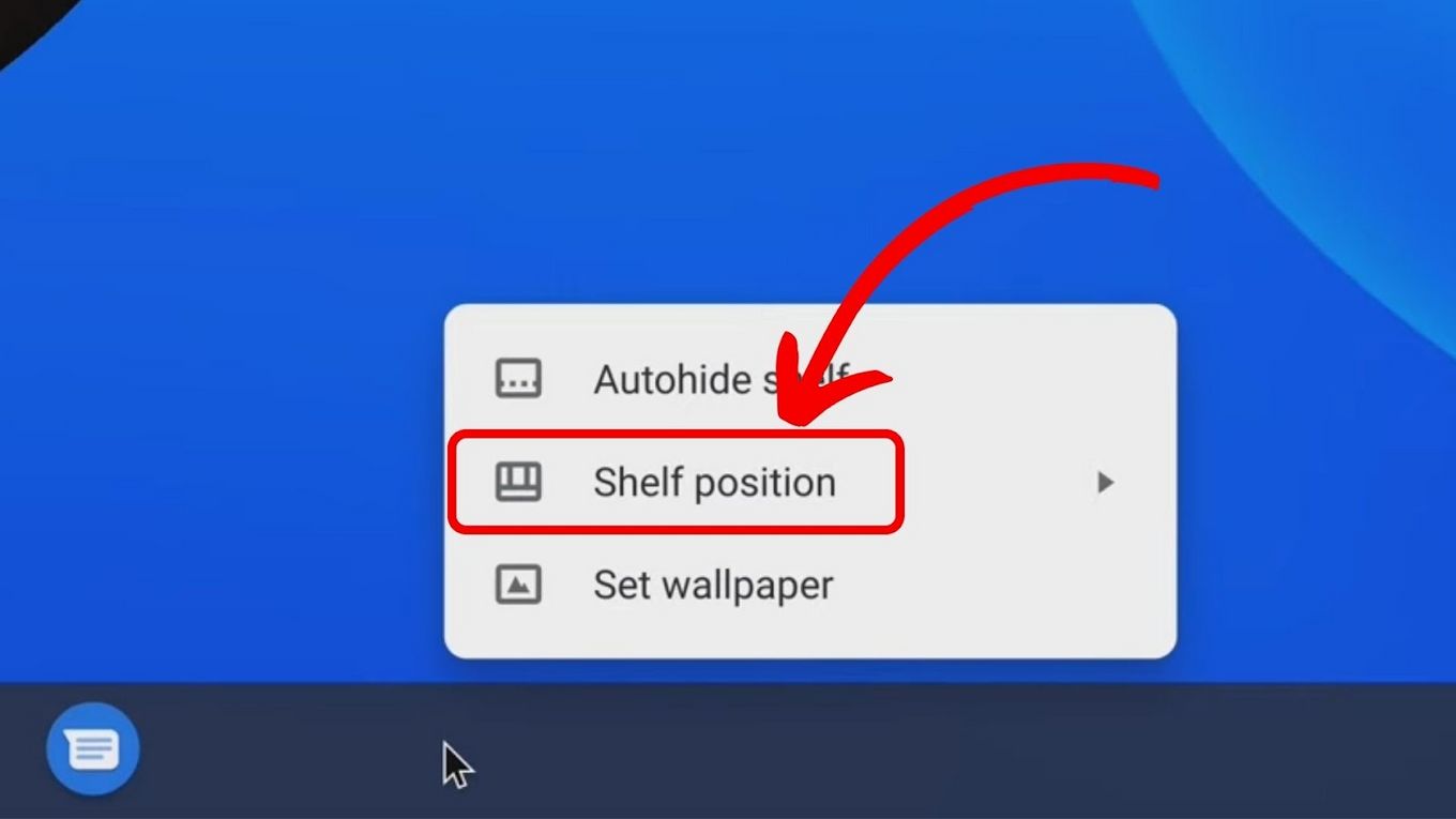 How To Move The Taskbar On Chromebook-Step 2