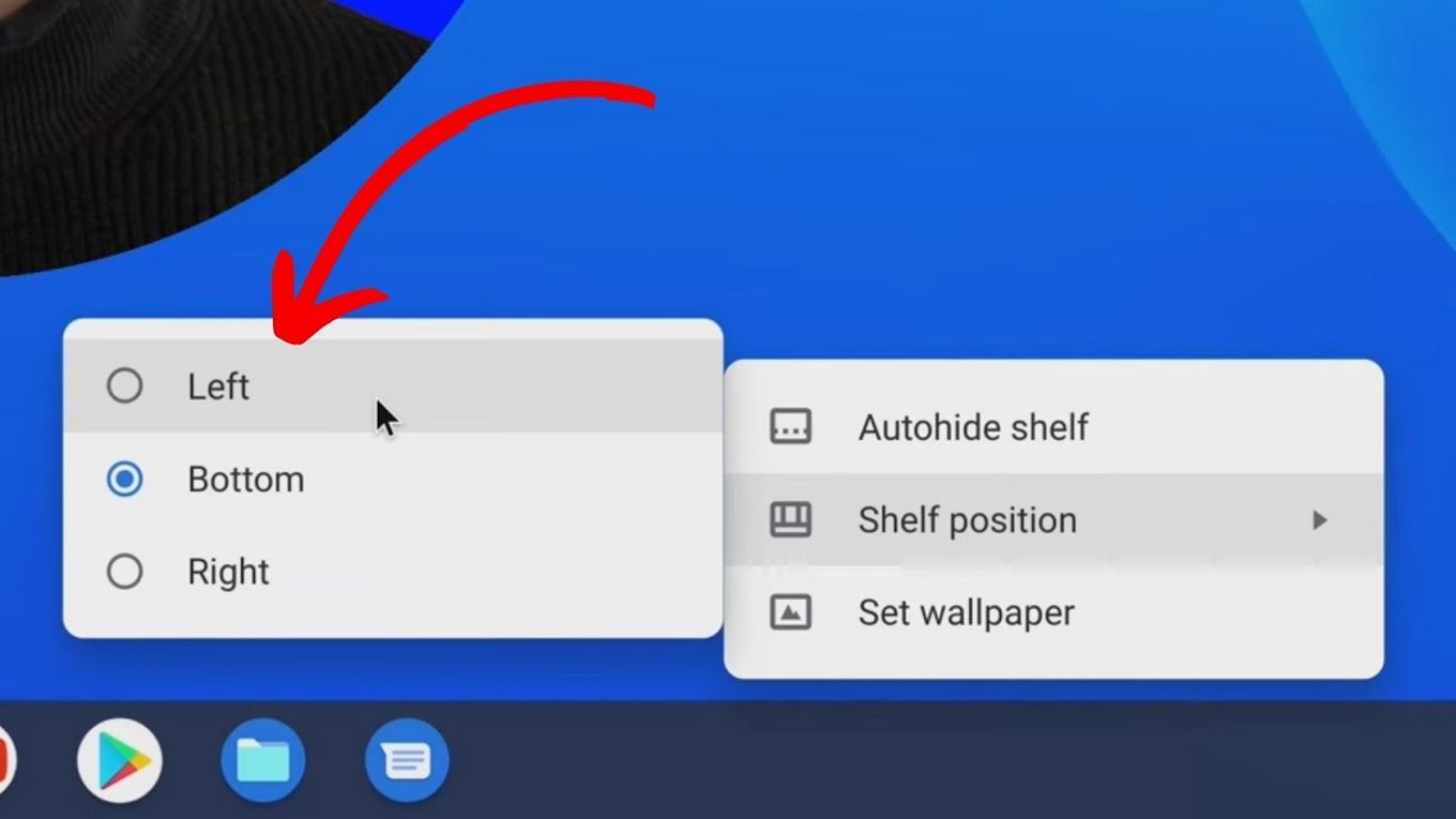 How To Move The Taskbar On Chromebook-Step 3