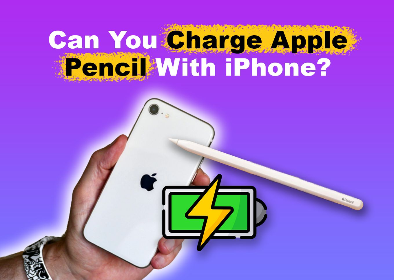 Can You Charge Apple Pencil With iPhone