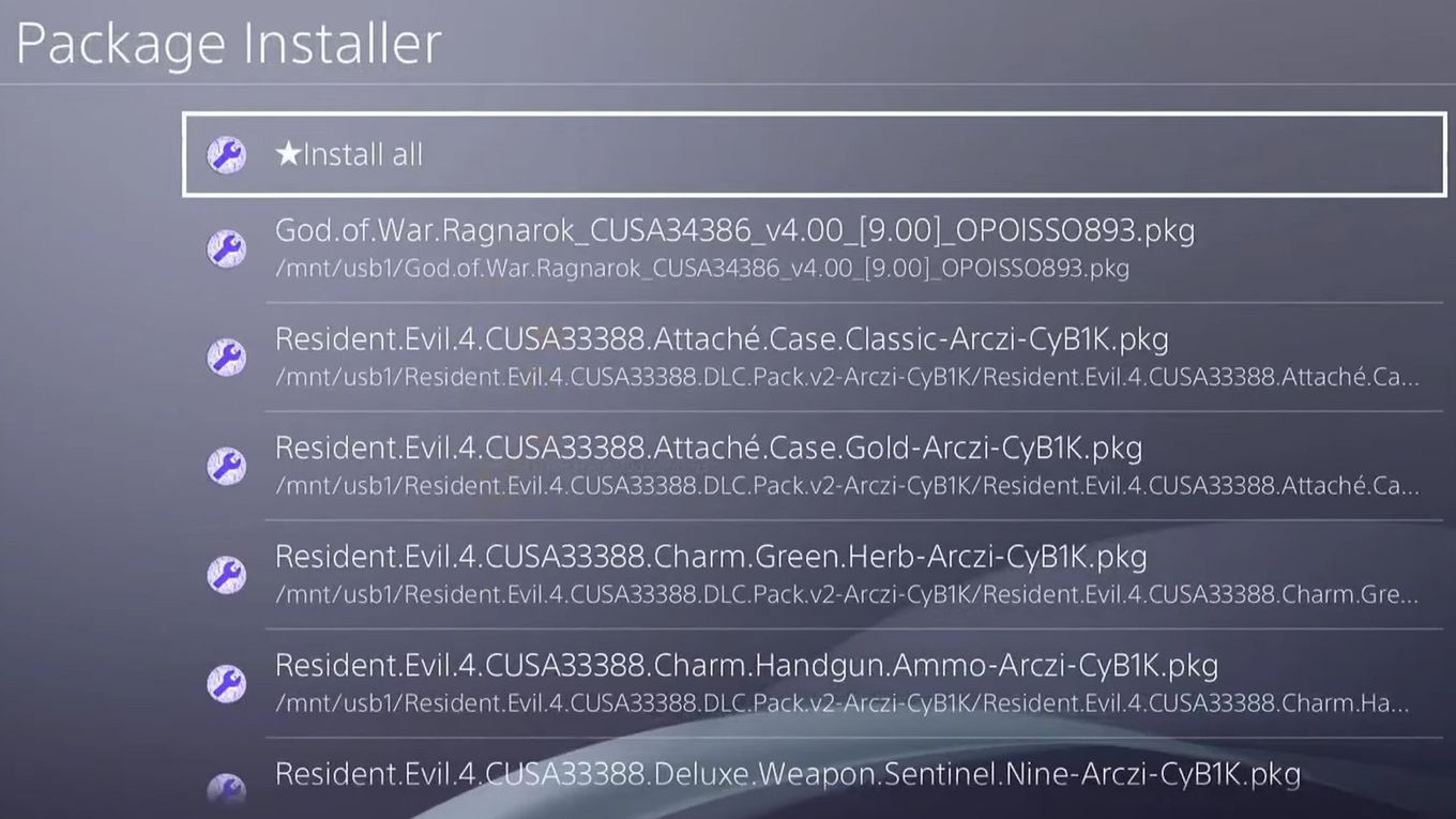 GodlHen Install Mods For All Games On PS4